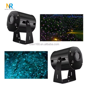 Lampu lanskap taman bintang dinamis, lampu proyeksi Laser luar ruangan RGBW 40W, lampu iklan dinamis - Product Image 3