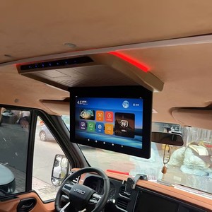 จอภาพติดเพดานรถยนต์ระบบสัมผัส IPS ขนาด 13.3 นิ้ว 15.6 นิ้ว พร้อม CarPlay และ Android Auto เครื่องเล่นมัลติมีเดีย USB HD - Product Image 2