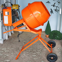 Moteur électrique OEM AU Type 140L pour bétonnière mobile mini haute efficacité 7M/H, garantie 1 an, moteur 375W