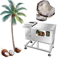 Machine électrique de traitement de la noix de coco en acier inoxydable, déchiqueteuse de noix de coco commerciale pour la cuisine des restaurants