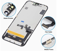 Layar LCD OLED JK Perakitan Layar LCD untuk iPhone Xs 11 Pro 12PRO 13 14 15 16 14Pro 15Pro Max LCD Digitizer Layar Sentuh