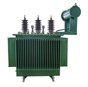 Transformador elétrico 11kv 0.4kv, transformador de distribuição de cobre 50kva 75kva 100kva 500kva transformador de óleo trifásico