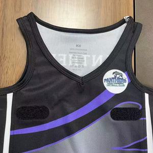 Tinh Khiết Bán Buôn Tùy Chỉnh Made <span class=keywords><strong>Netball</strong></span> Đồng Phục Chất Lượng Cao <span class=keywords><strong>Netball</strong></span> Ăn Mặc Với Yếm V Cổ Thăng Hoa <span class=keywords><strong>Netball</strong></span> Bộ Dụng Cụ Nữ - Product Image 5