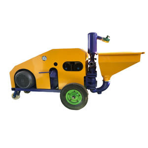 Enjeksiyon makinesi hidrolik çift pistonlu harç sıva pompası çimento sprey sıva makinesi - Product Image 1