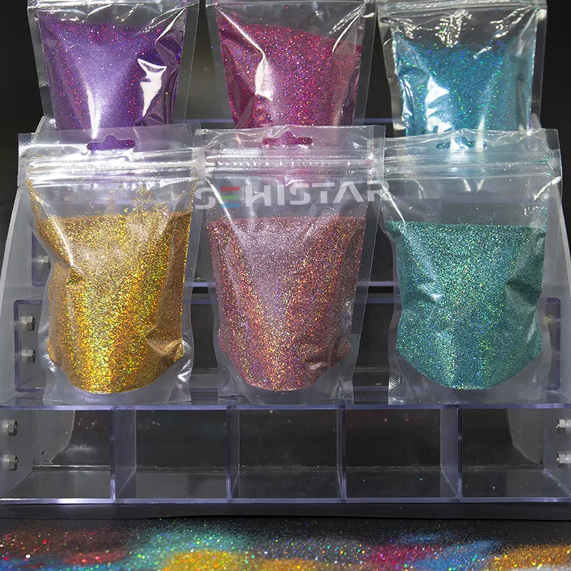 PET Polyester Fine Glitter Powder for DIY and Crafts Regular Holographic Neon Tumbler Glitter