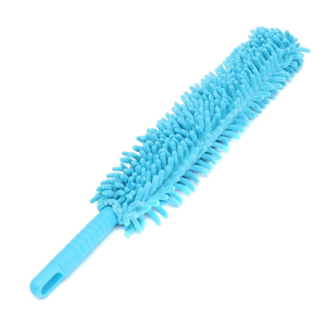 Plumeau souple portable à tête elliptique pliable et manche en plastique, lavable, idéal pour les ordinateurs - Meilleure vente - Product Image 1