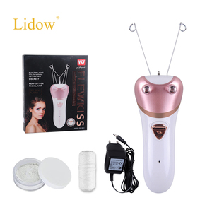 LIDOW <strong>Electric</strong> Butterfly Face Cotton <strong>Thread</strong> Defeather Epilator <strong>Thread</strong> Epilator Women Facial <strong>Hair</strong> <strong>Remover</strong> <strong>Machine</strong> - Product Image 1