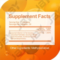 Compléments de vitamine C liposomale JBY en gros, capsules de vitamine C liposomale 1700 mg pour renforcer le système immunitaire