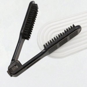 Piastra per Capelli Professionale ad Alta Potenza con Ioni Negativi per Salone, Pettine Lisciante a Caldo - Product Image 2