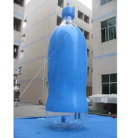 Oreiller de bain en forme de bouteille de bière gonflable en PVC personnalisé en usine