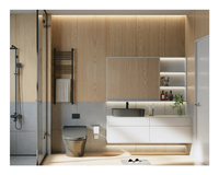 Fournisseur de meubles de maison vasque murale de 95 pouces de large vasque de salle de bain avec évier 36inc
