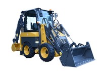 Chargeuse-pelleteuse XC8-S0750, petit équipement intégré d'excavation et de chargement, adapté aux projets agricoles et municipaux