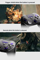 Manette de jeu sans fil LeadJoy XENO PLUS avec interrupteur à bascule, déclencheur linéaire à effet Hall, performance e-sport