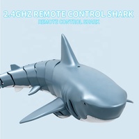 KK Nouveau jouet requin télécommandé 2.4G étanche à 4 canaux, portée de 30m, prêt à l'emploi, en promotion