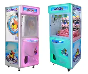 Hot Sale Lucky Star 2 Crane garra máquina mini brinquedo garra máquina moeda operado boneca garra jogo máquina à venda