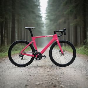 Bicicleta de Carretera Aerodinámica de Alto Rendimiento - Cuadro de Carbono Ligero 4LEAF, Compatible con Shimano R03 Propel - Product Image 1