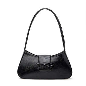 Bolso de Hombro Impermeable con Cierre y Correa Única para Mujer, Nuevo, Moderno, Forrado en Poliéster - Product Image 5