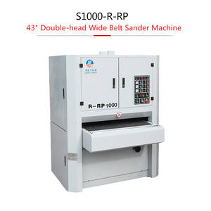 Máquina <span class=keywords><strong>lijadora</strong></span> de <span class=keywords><strong>banda</strong></span> <span class=keywords><strong>ancha</strong></span> para carpintería, calibrador de madera contrachapada de MDF - Product Image 3