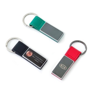 Fashion Business Gift Custom Leather <b>Key</b> <b>Chain</b> Men Women Car <b>Key</b> Strap Waist Wallet KeyChains Keyrings PU Leather Keychain - Product Image 6