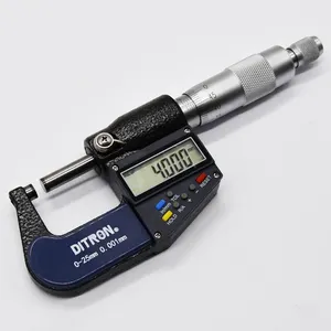 Digit micrometri 0-25-25-50-75-100mm 0.001mm/0.0005 "calibro DITRON digitale esterno micrometro vite spessimetro