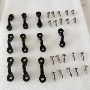 Accesorios para tiendas de campaña, gancho en forma de C con tornillo de acero inoxidable para tiendas de campaña al aire libre, barcos, kayaks, juego de 10 piezas - Product Image 2