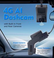 Cámara para Vehículos con IA 4G, ADAS, DMS, GPS, Cámara Dual, Visión Nocturna y Monitor de Estacionamiento para la Seguridad de la Flota