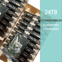 Hard Drive Enterprise Exos X24 24TB ST24000NM002H SATA III 6Gb/s 7200RPM 512MB HDD untuk Server Pusat Data, Hard Disk Drive untuk NAS