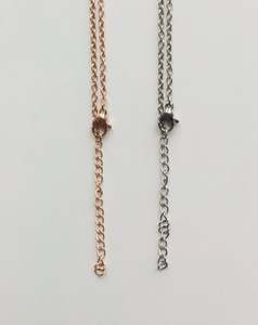 Collier en acier inoxydable avec inscription personnalisée, bijoux uniques, grand mot découpé, FEARLESS, croix FAITH - Product Image 5