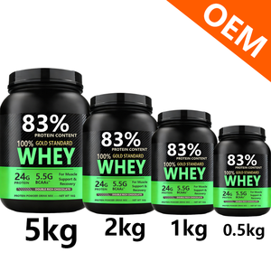 OEM越境輸出人気商品 バナナ風味ホエイプロテインパウダー 大人向け-筋肉増強必須成分 - Product Image 1