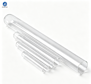 Tubo de Cuarzo Transparente de Alta Temperatura, Equipo de Laboratorio para Horno Tubular - Product Image 5