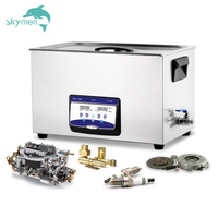 Nettoyeur à ultrasons industriel ODM 30L avec dégazage, bain de nettoyage numérique Skymen pour outils médicaux, moules, PCB, pièces CNC