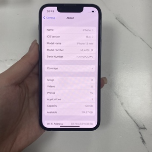 Smartphone All'ingrosso di Alta Qualità Sbloccati Usati <span class=keywords><strong>iPhone</strong></span> <span class=keywords><strong>13</strong></span> <span class=keywords><strong>Mini</strong></span> Originale in Offerta Speciale 256GB 5G - Product Image 6