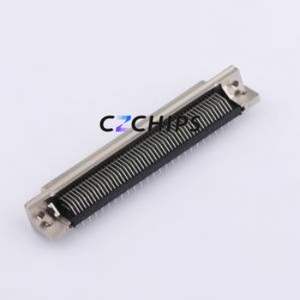 5787169-9 D-Sub/VGA Connector Bent Lead Through Hole Connector Female 100P Right Angle Insert 2 - Product Image 2