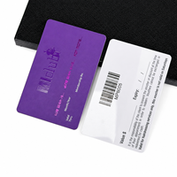 Carte cadeau en PVC imprimable de haute qualité, carte à code-barres avec logo personnalisé, carte de membre intelligente pour POS