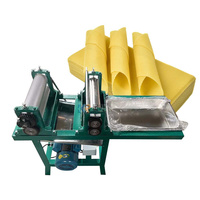 Bienenwachs-Grundplattenmaschine: Bienenrahmen mit Wachsgrundplatten, Bienenwachs-Wabenmaschine