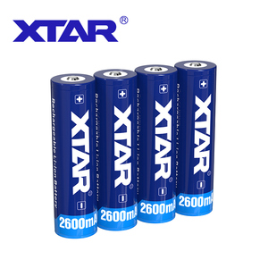 Xtar Hot Bán 3.7V <span class=keywords><strong>18650</strong></span> 2600mAh hình trụ di động Pin Lithium - Product Image 2