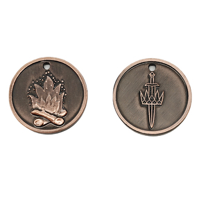 Moneda de aleación de zinc esmaltada antigua artesanía de metal personalizada MOQ bajo monedas de desafío personalizadas mexicanas egipcias antiguas - Product Image 2