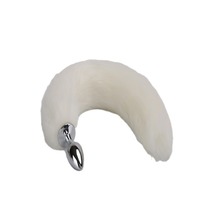 Jouets anaux en métal en forme de plume, jouet érotique pour l'anus, plug anal sexy, accessoires pour adultes, plug anal queue de renard, jouets sexuels pour femme et homme