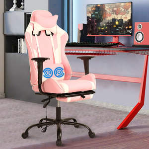 เก้าอี้เกมมิ่งสำหรับแข่งรถคุณภาพสูงแบบขายส่ง ดีไซน์สปอร์ต ปรับเอนได้ หุ้ม<span class=keywords><strong>หนัง</strong></span> พร้อมที่วางแขนแบบ 1D และที่พักเท้า หมุนได้ - Product Image 1