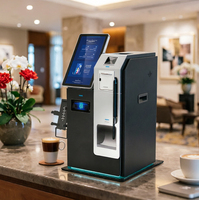 Machine de recyclage automatique de billets de banque, trieuse de pièces de monnaie, kiosque, fournisseur en gros