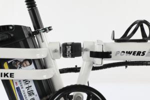 Elettrico City Bike 14 "pieghevole telaio in acciaio al carbonio elettronico Mini Ebike per adulti ragazzi 400W uso urbano - Product Image 2