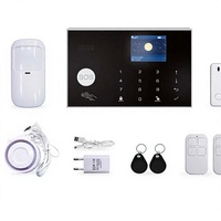 Kit de Sistema de Alarma Antirrobo Tuya APP, Sistema de Alarma para el Hogar con Cable e Inalámbrico WiFi GSM (2G/4G)
