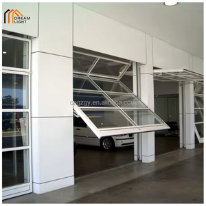 Gran oferta, <span class=keywords><strong>puerta</strong></span> de <span class=keywords><strong>garaje</strong></span> de acero abatible automática de una pieza moderna a prueba de viento con función de inclinación para almacenes - Product Image 3
