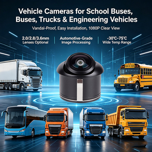 Caméra de recul professionnelle intégrée pour <span class=keywords><strong>camion</strong></span> AHD 1080P, vue panoramique 170°, montage encastré étanche, caméra latérale pour la sécurité des flottes - Product Image 5