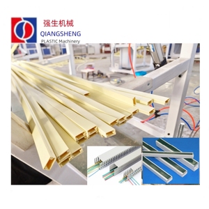 Fortschritt liche Extrusion produktions linie zur Herstellung von Maschinen extrudern für PVC-UPVC-WPC-Rohre Verdrahtung kanäle <span class=keywords><strong>U</strong></span>-förmiger Schutz kabel kanal - Product Image 1