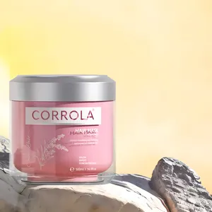 Corrola nhãn hiệu riêng OEM nuôi dưỡng Collagen Keratin hoa oải hương axit citric Mặt Nạ Tóc điều trị