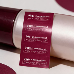 High-Quality Roll Sticker Eco-Friendly PET Adhesive Label <b>Custom</b> Logo Label For Body Care Product packaging - Product Image 1