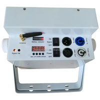 12x15W Rgbwa Uv 6In1 Carré Alimenté par Batterie et Sans Fil Led Plat Par Lumière pour Scène DJ