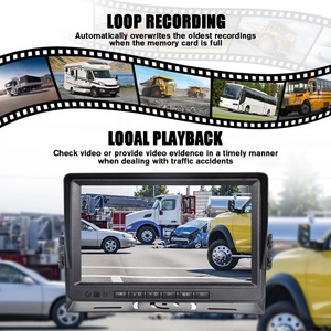 Sistema de Monitoreo AHD de 9 Pulgadas para Camiones, Cámara de Reversa ADAS, Kit de Ayuda para Reversa de Camiones, Espejo con Monitor de 7 Pulgadas - Product Image 5