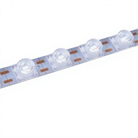 Bandes LED en aluminium étanches IP54 12V pour éclairage paysager, arrêts de bus, publicité latérale, 6500K, dimmables, émission bidirectionnelle